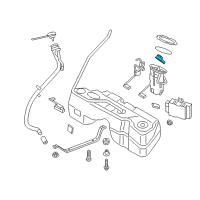 OEM 2014 BMW X3 Temperature Sensor, Leak Diagnosis Module Diagram - 16-13-7-333-588
