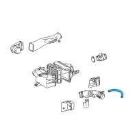 OEM Toyota 4Runner Air Hose Diagram - 12261-62050