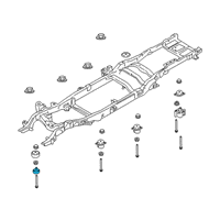OEM Ford Lower Insulator Diagram - HC3Z-2500155-B