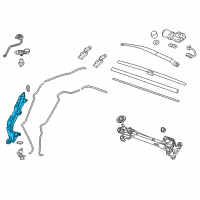 OEM Honda CR-V Tank, Washer (2.5L FR.-RR.) Diagram - 76841-T0A-A01