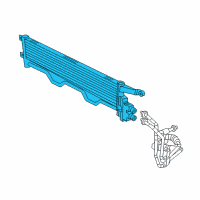 OEM 2018 Chrysler Pacifica Cooler-Transmission Oil Diagram - 68510383AA