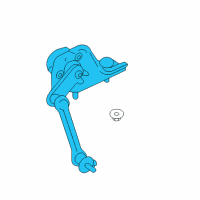 OEM 2015 Toyota Venza Height Sensor Diagram - 89407-0T010