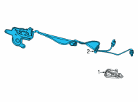 OEM Jeep LICENSE LAMP Diagram - 68421923AA