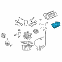 OEM Dodge Ram 1500 Intake Manifold Diagram - 53031080AF