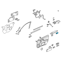 OEM 2005 Acura RL Switch Assembly, Power Seat Memory Diagram - 35961-SJA-A02