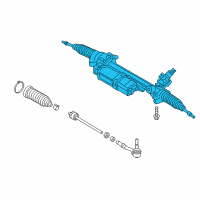 OEM 2013 BMW X3 STEERING GEAR, ELECTRIC Diagram - 32-10-5-A24-380