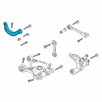 OEM 2017 Ford Mustang Upper Control Arm Diagram - FR3Z-5500-D