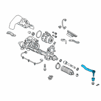 OEM 2021 Honda Civic End Complete, Tie Rod R Diagram - 53540-TGH-A01