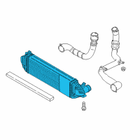 OEM 2017 Ford Focus Intercooler Diagram - G1FZ-6K775-A