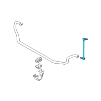 OEM 2010 BMW M3 Swing Support, Front, Left Diagram - 31-35-2-283-441