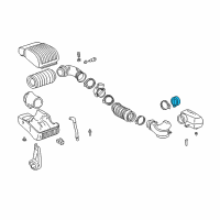 OEM 1998 Chevrolet C1500 Seal-Air Cleaner Resonator Diagram - 15713884