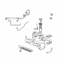 OEM 2011 GMC Sierra 1500 Fuel Gauge Sending Unit Diagram - 19257096