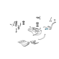 OEM Honda Pilot Tube, Filler Neck Diagram - 17651-SZA-A01