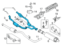 OEM Ford Transit-150 CONVERTER ASY Diagram - LK4Z-5F250-A