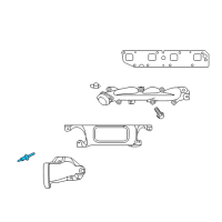 OEM 2009 Jeep Commander Stud-Double Ended Diagram - 6508219AA