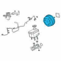 OEM 2021 Jeep Gladiator Power Brake Diagram - 68465215AA