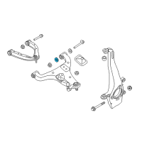 OEM Nissan Titan Disc-Eccentric, Front Suspension Diagram - 54559-EZ00B