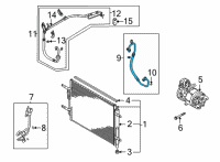 OEM 2021 Hyundai Elantra Hose-Discharge Diagram - 97762-BY000