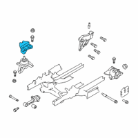 OEM 2019 Kia Sportage Engine Mounting Support Bracket Diagram - 21825D9050