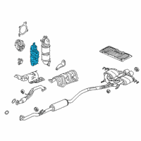 OEM Honda CR-V Cover Comp, Conver Diagram - 18181-59B-000