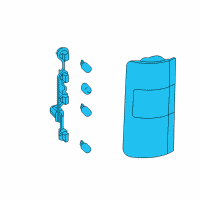OEM Ford Transit Connect Tail Lamp Assembly Diagram - 9T1Z-13404-A
