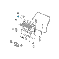 OEM 2009 Jeep Grand Cherokee Screw-HEXAGON Head Diagram - 6502975