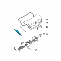 OEM BMW 335i xDrive Rear-End Kinematics, Left Diagram - 54-37-7-203-115