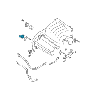 OEM 2016 Nissan 370Z Thermostat Assembly Diagram - 21200-31U03