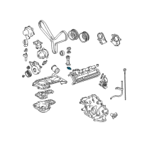 OEM 2006 Lexus SC430 Gasket(For Oil Filler Cap) Diagram - 12195-50010