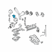 OEM Lexus LX470 Cover Sub-Assembly, Timing Diagram - 11303-AC010