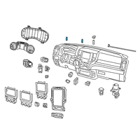 OEM 2021 Ram 1500 Lamp-Led Diagram - 68312667AC