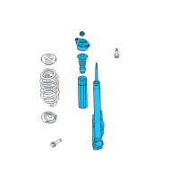 OEM 2020 Ford EcoSport Shock Assembly Diagram - GN1Z-18125-AQ