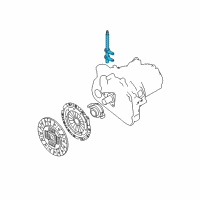 OEM 2007 Hyundai Tucson Shaft Complete-Clutch REALESE Diagram - 41431-39260