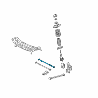 OEM Buick LaCrosse Rear Lateral Rod Diagram - 15236248