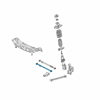 OEM Buick LaCrosse Rod Asm-Rear Wheel Spindle Diagram - 15236247