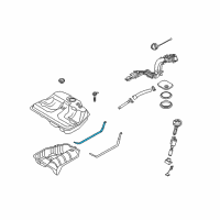 OEM 2006 Kia Amanti Band Assembly-Fuel Tank Diagram - 312113F000