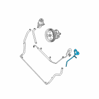 OEM Dodge Grand Caravan Hose-Power Steering Return Diagram - 68078994AA