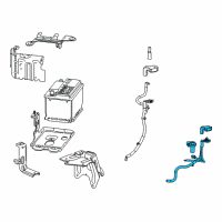 OEM GMC Negative Cable Diagram - 23345557