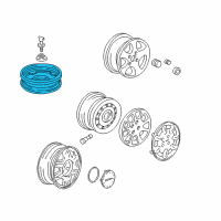 OEM 1998 Acura Integra Disk, Wheel (15X4T) (Chuo) Diagram - 42700-SX0-A01