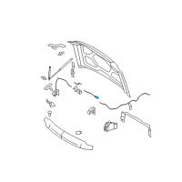 OEM 2008 Ford F-350 Super Duty Release Cable Diagram - 7C3Z-16916-C
