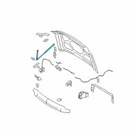 OEM 2010 Ford F-250 Super Duty Lift Cylinder Diagram - 7C3Z-16C826-AA