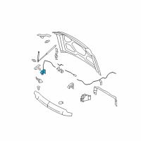 OEM 2009 Ford F-350 Super Duty Release Cable Diagram - 8C3Z-16916-A