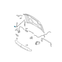 OEM 2008 Ford F-350 Super Duty Lift Cylinder Stud Diagram - -W713063-S439