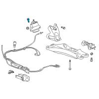 OEM 2017 Chevrolet Camaro Mount Bolt Diagram - 11571051