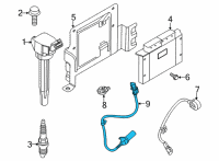 OEM Hyundai Venue Sensor-Crankshaft Position Diagram - 39180-2M612