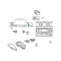 OEM Dodge Sprinter 2500 Switch-DEFOGGER Diagram - 5120438AA