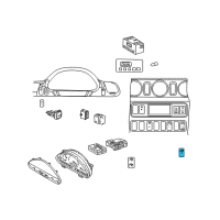 OEM Dodge Sprinter 3500 Switch-Windshield WIPER Diagram - 5124392AA