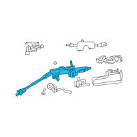 OEM 2008 Chrysler Sebring Column-Steering Diagram - 5057241AK