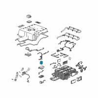 OEM 2016 Chevrolet Spark EV Sensor Diagram - 23437350