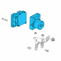 OEM 2020 Cadillac CT6 ABS Control Unit Diagram - 84361152